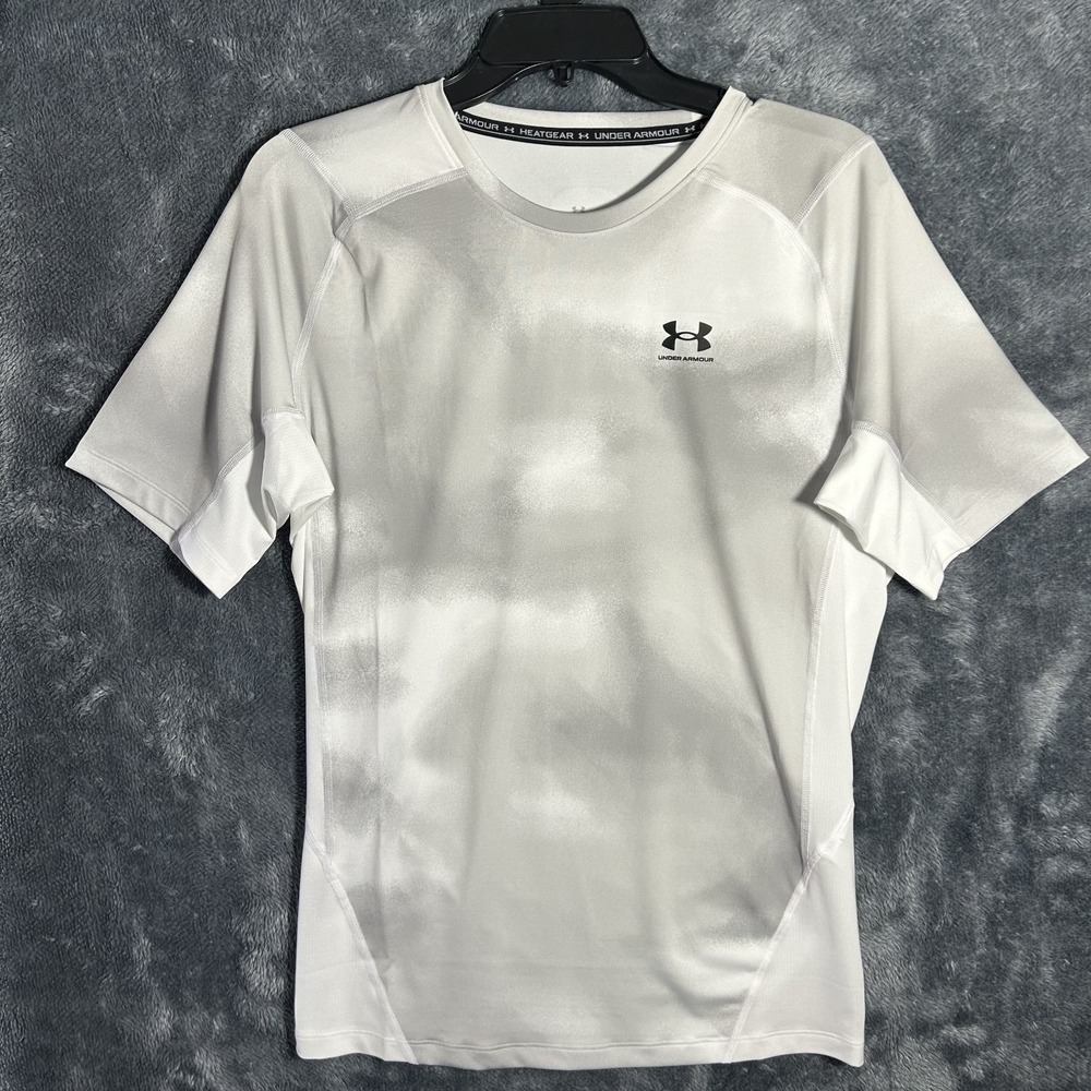 Under Armour Mens Size XL Heatgear Printed Short Sleeve T Shirt